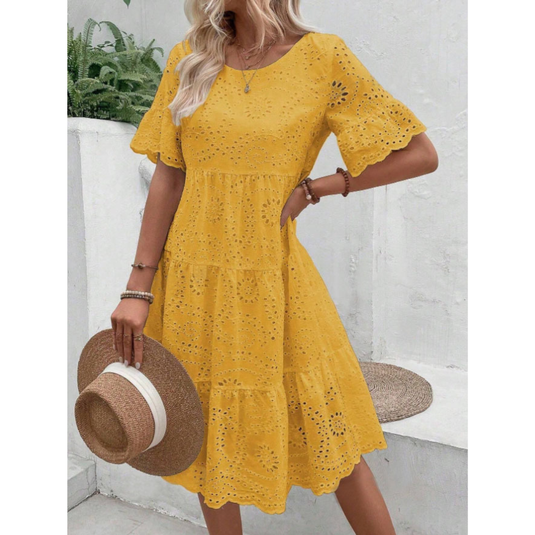 SOLAIRE – Elegant Boho Summer Dress