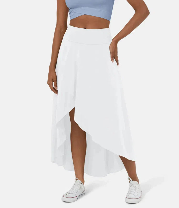 AMELIE - Elegant Asymmetric Midi Skirt