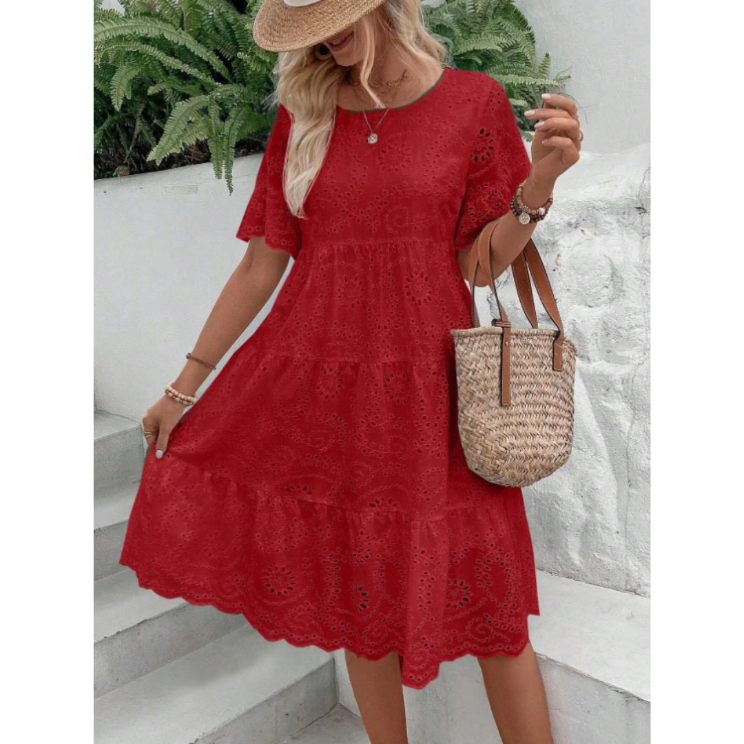 SOLAIRE – Elegant Boho Summer Dress