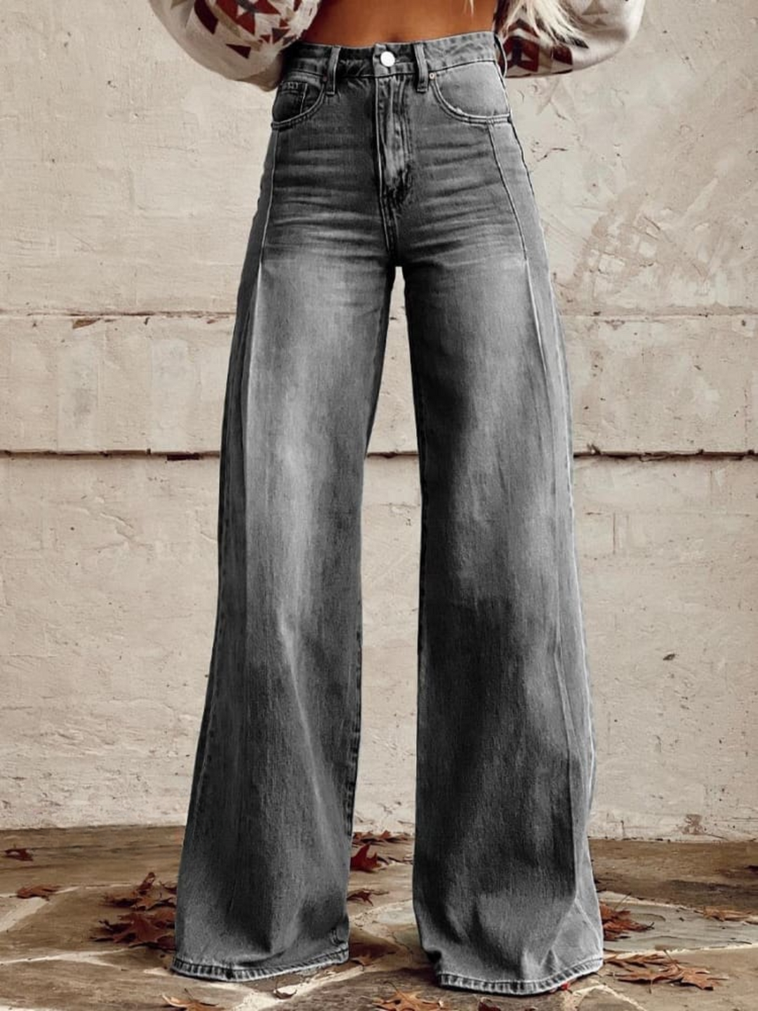 HAILEY - Classic Wide-Leg Pants