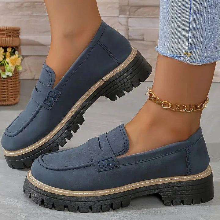 LIYA - Classic Comfortable Slip On Breathable Loafers