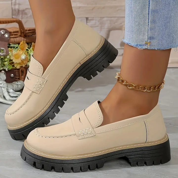 LIYA - Classic Comfortable Slip On Breathable Loafers