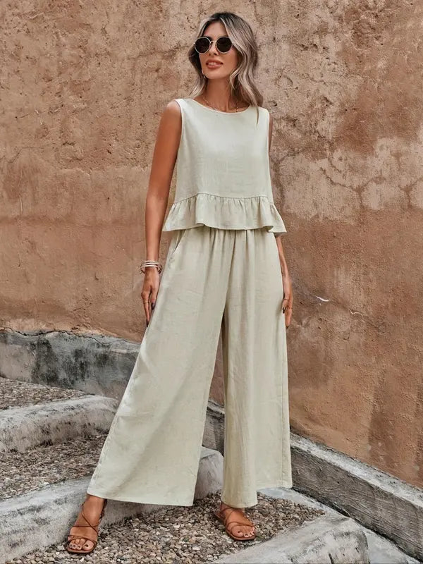 DENA – Casual Sleeveless Lounge Set