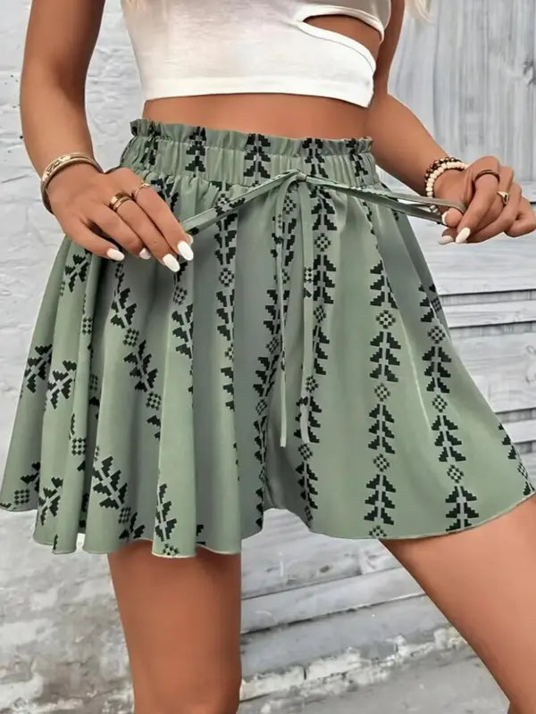 LIWAYWAY – Casual Lightweight Summer Print Shorts