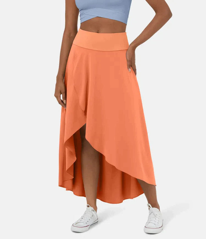 AMELIE - Elegant Asymmetric Midi Skirt