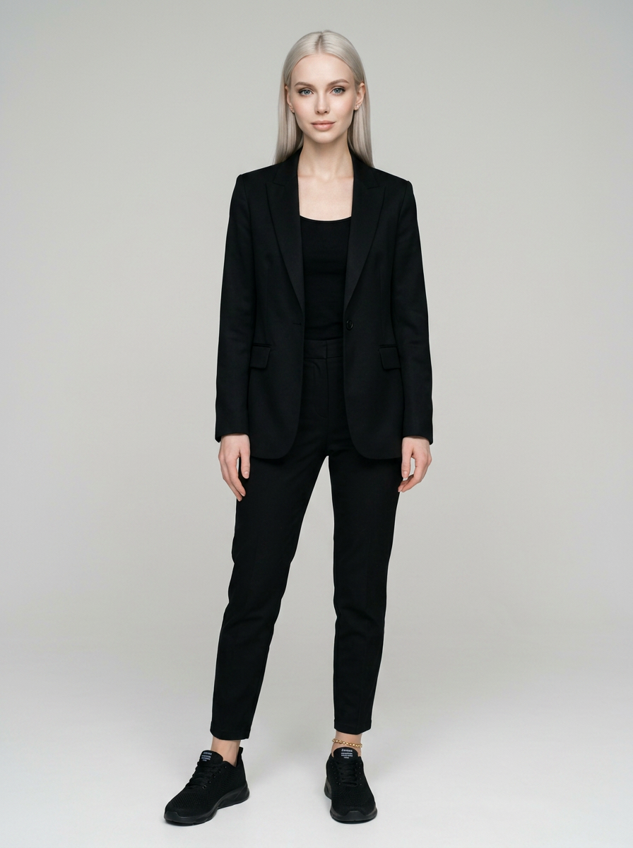 Black VELORIA All-Day Comfort Sneaker