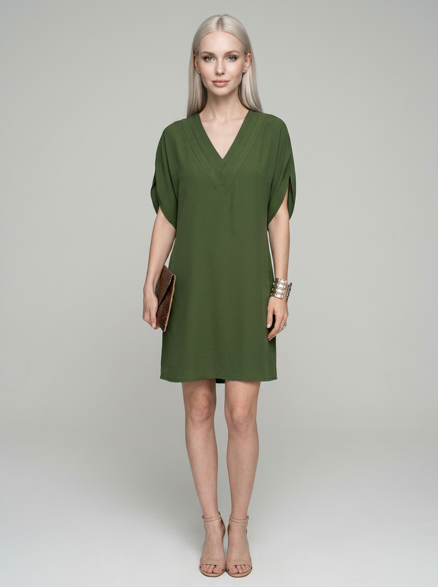 FRIDAY dress in green