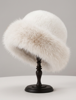 SOFIE Elegant Cozy Hat in White