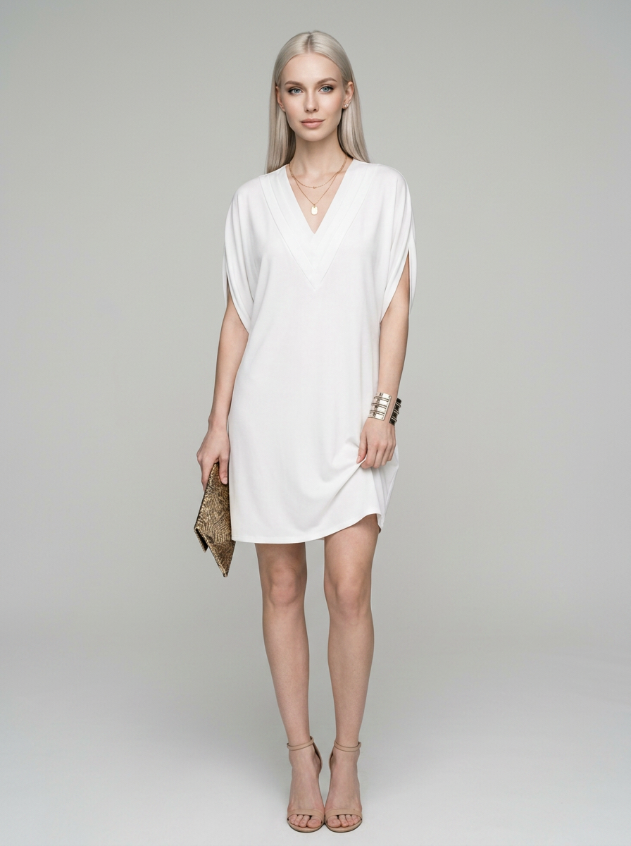 FRIDAY dress in white
