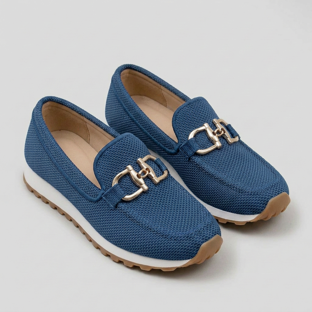 VELISSE Orthopaedic Loafer Sneakers in Blue