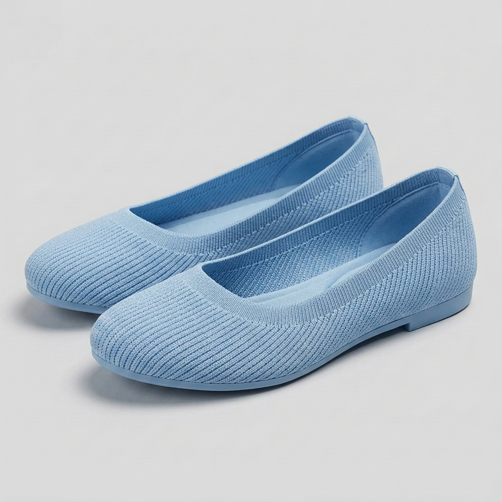 LINA Flexible & Stylish Comfort Shoes in Light Blue