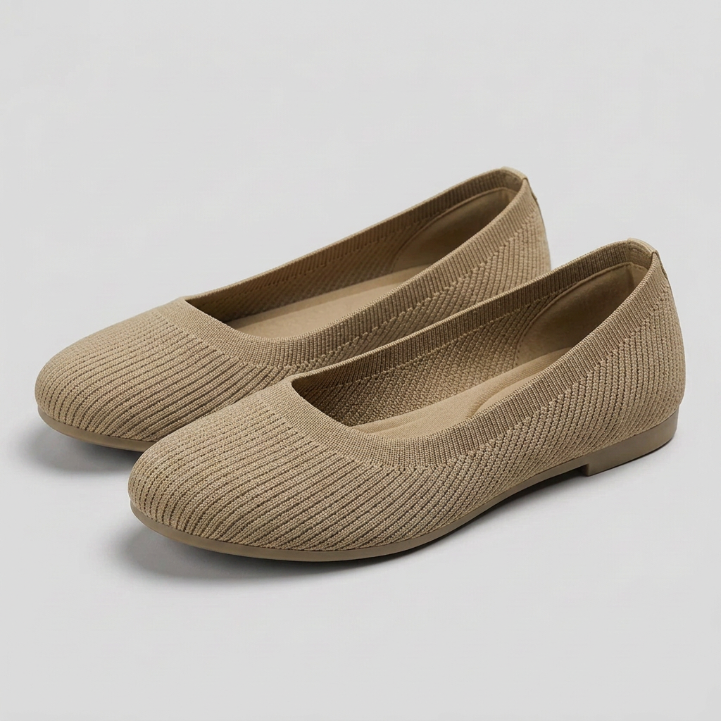 LINA Flexible & Stylish Comfort Shoes in Khaki