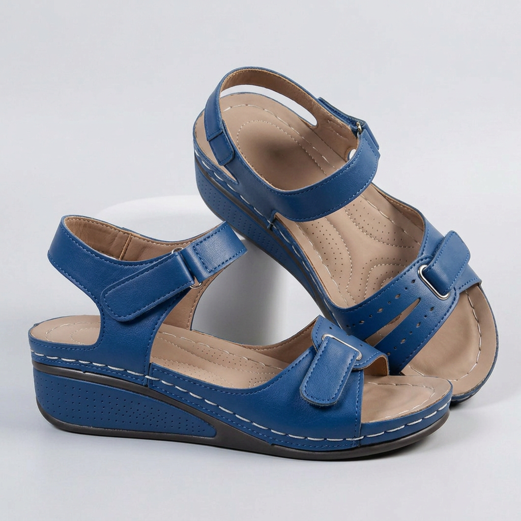 ELORIE Orthopaedic Comfort Sandals in Blue