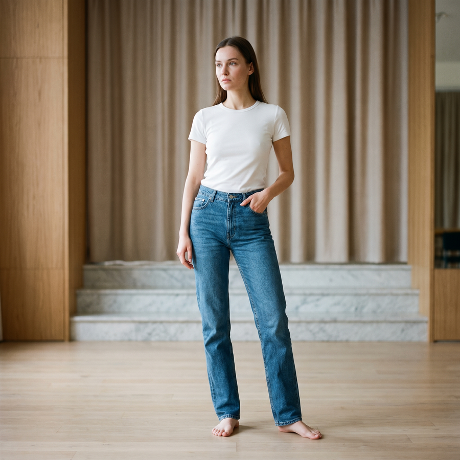 Maison Liya jeans category tile