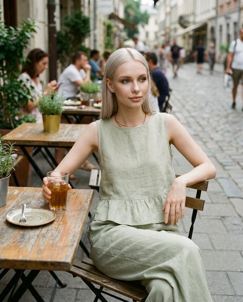 DENA – Casual Sleeveless Lounge Set