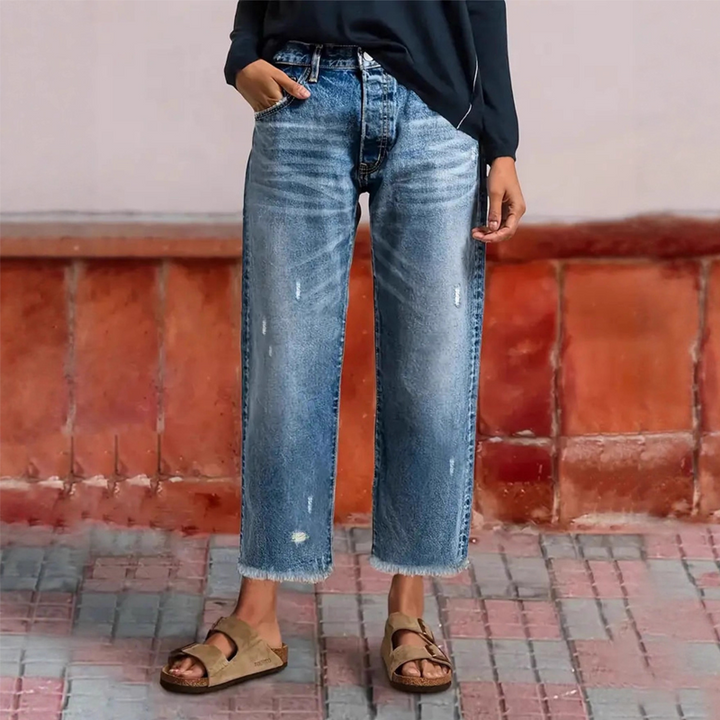 ANASTASIA | Retro Straight Leg Jeans