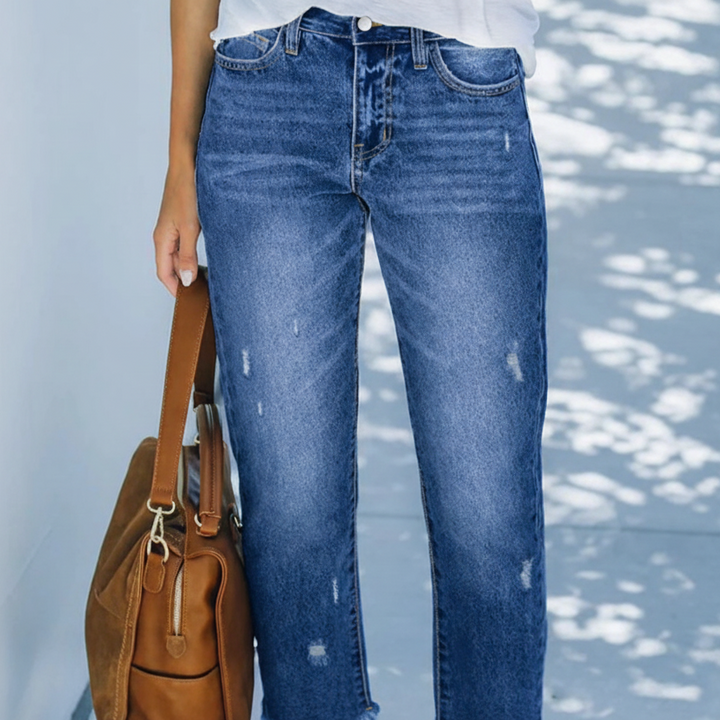 ANASTASIA | Retro Straight Leg Jeans