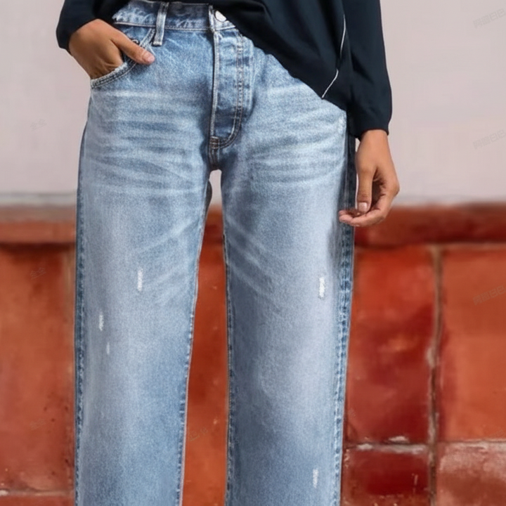 ANASTASIA | Retro Straight Leg Jeans