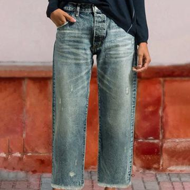 ANASTASIA | Retro Straight Leg Jeans